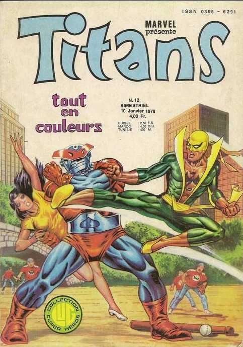 Scan de la Couverture Titans n 12